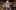Colin Hurley Michelle Terry Hamlet Shakespeare's Globe 2019 Two actors stand on a stage looking worried
