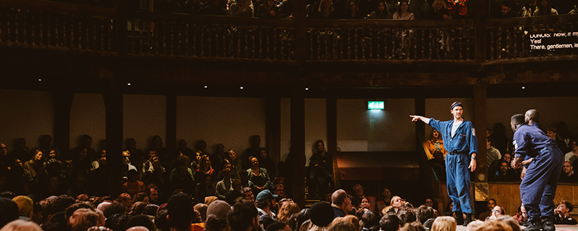 I, Joan audience 2000x800 The crowd at Shakespeare's Globe watching the 2022 production of I, Joan.
