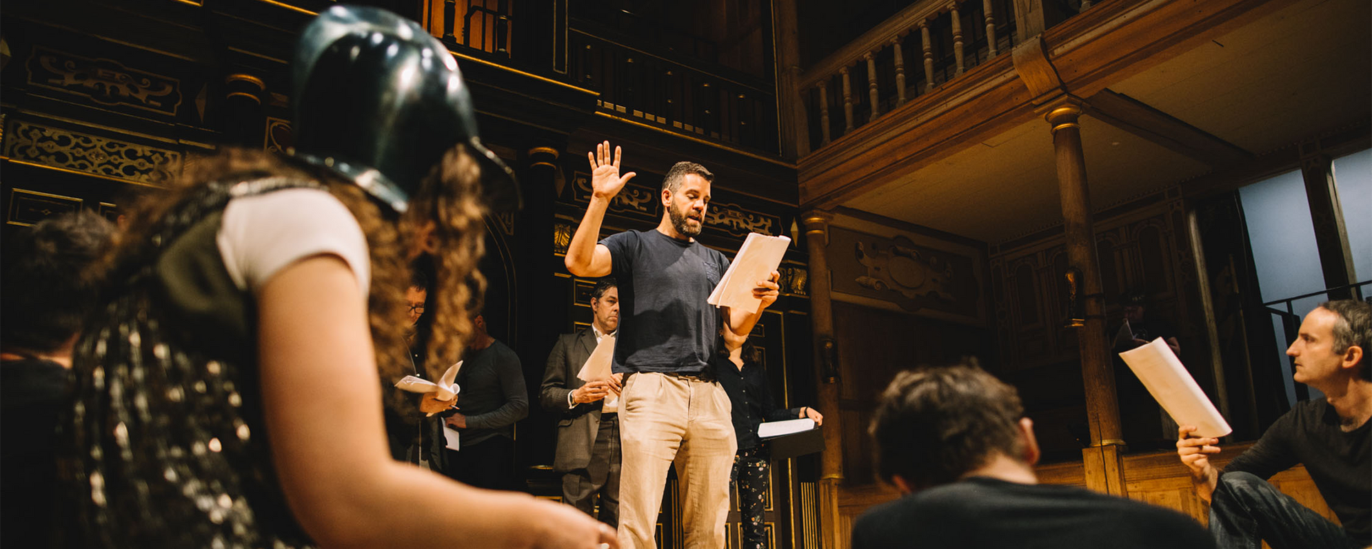 Indoor Playing The Studio at Shakespeares Globe 2023